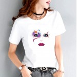 Sticker cu desen pentru tricouri sau sorturi in salon SBA009L 11x13